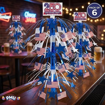 PMU 6 Pcs 21 Inch Patriotic Centerpieces - Image 2