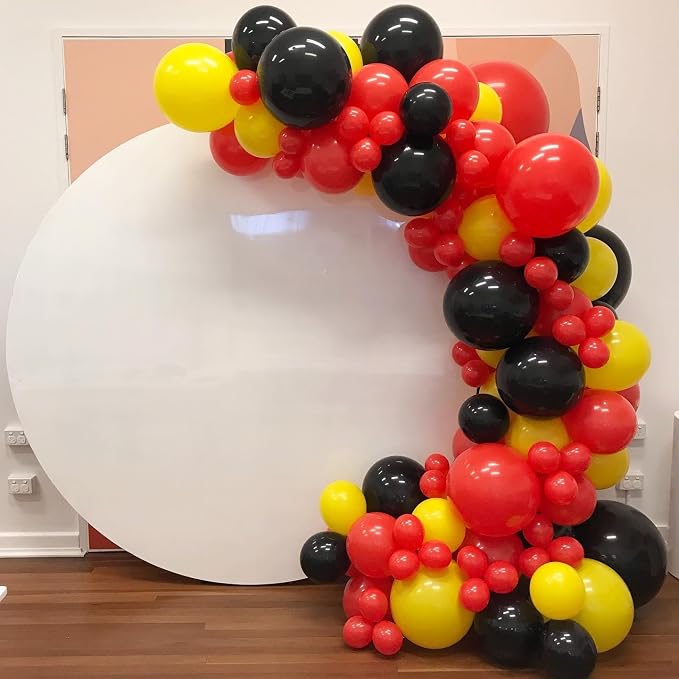 Red Yellow Black Balloons - Image 6