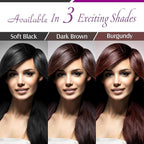 Vegetal Bio Colour Burgundy 150g, 100% Herbal and Organic Hair Color, Ammonia-Free, PPD-Free, Semi-Permanent Dye for Men and Women, Protects UV and Maintains Luster, Complete Kit Included