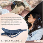 Obeoby 8 Pcs Flat Hair Clips for Women, 2 Styles French Flat Claw Clips for Thick or Thin Hair Large Medium Barrettes Hair Accessories Girls (Blue, Black, White)