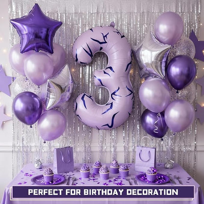 40 Inches Number 3 Balloon - Image 3