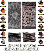 Headband Neck Gaiter Head Wrap Headwear Face Mask Magic Scarf Bandana for Men and Women