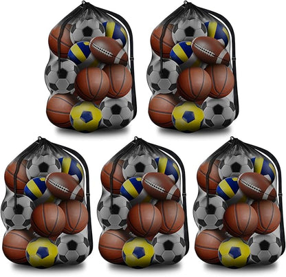BROTOU Extra Large Sports Ball Bag Mesh, Basketball Bags Team Balls | by BROTOU