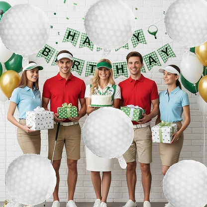 Biapian Golf Balloons Set, 18 Inch Golf Aluminum Foil Balloons - Image 7