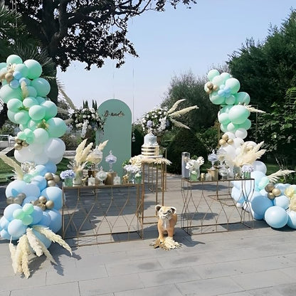 Voircoloria 90pcs Mint Green Balloons Garland Arch Kit, 18 12 10 5 Inch | - Image 8