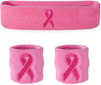Suddora Sweatbands Set, Moisture Wicking 2 Wristbands and 1 Headband, Breathable Terry Cloth Athletic Bands for Basketball, Tennis, Yoga, Gym, Sweat Bands for Costumes and Cosplay