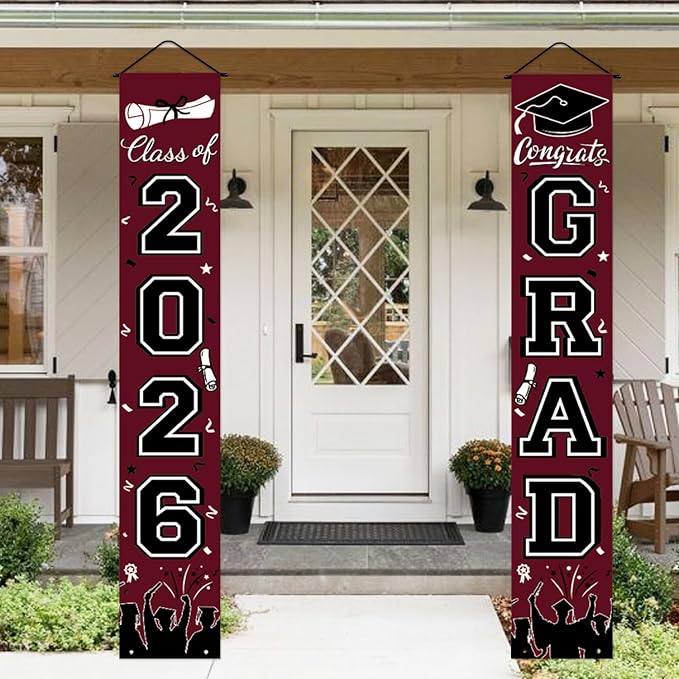 Graduation Decorations 2026 Porch Banner, Graduation Banner Class of 2026 - Image 7