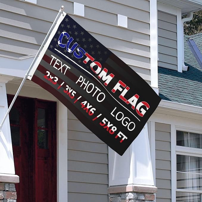 Custom Flag 3x5 Ft Outdoor, Personalize Print Your Own Text/Photo/Logo - Image 7