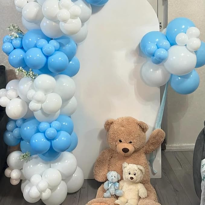 Blue and White Balloons - Image 6