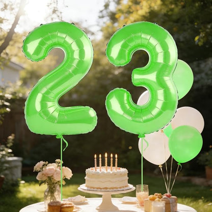 40 Inch Number 23 Balloons for 23rd Birthday Party Decorations, 0-100 Fruit - Image 3