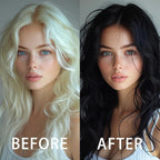 Black Temporary Hair Color Spray for Women Men kids– One Time Use Washable Temporary Hair Spray for Halloween, Cosplay, Parties & Daily Styling