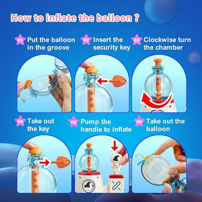 nicknack Space Rocket DIY Balloon Animals Kit - Image 7
