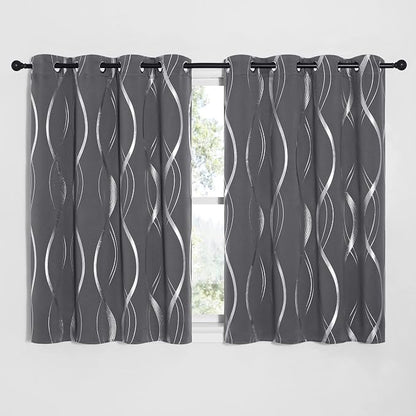 NICETOWN Blackout Short Curtains Panels - Image 2