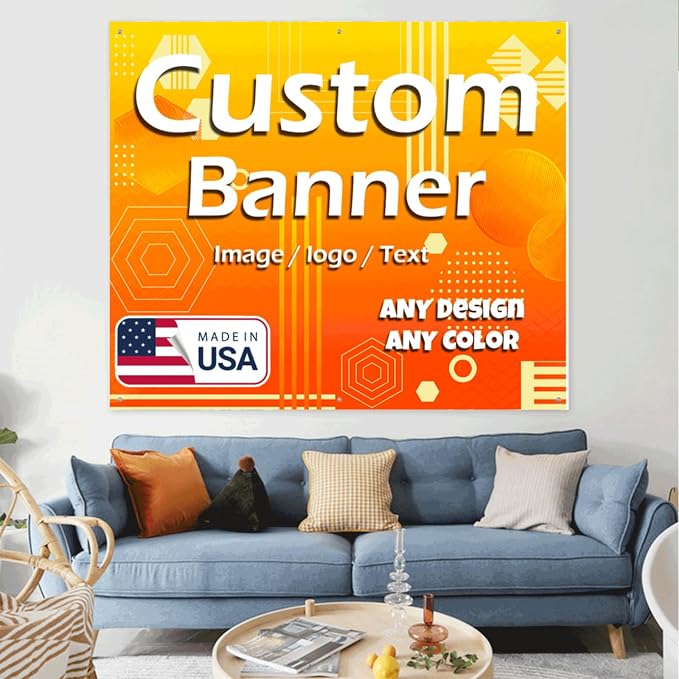 Custom Banner Personalized Backdrop Sign - Image 4