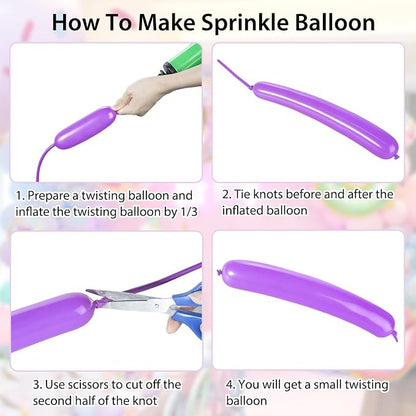 Pastel Donut Balloon Arch Garland Kit, - Image 6