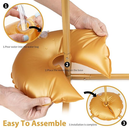 New 4 Pcs Balloon Arch Weights for Backdrop Stand | 50kg Pressure-Rated Weights - Image 4