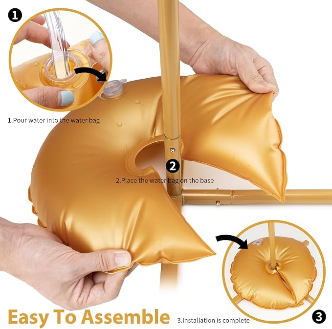 New 6 Pcs Balloon Arch Weights for Backdrop Stand | 50kg Pressure-Rated Weights - Image 4