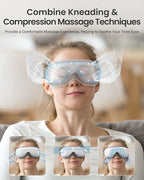 RENPHO Eyeris 1 Eye Massager with Heat, Christmas Birthday Gifts Eye Mask for Mom Dad Women Men Her Him, Smart Sleep Mask for Relax, Reduce Strain