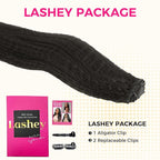 Lashey Seamless Clip in Hair Extensions Human Hair 150g 9pcs 20 Inch Kinky Straight Natural Black Real Human Hair Clip in Hair Extensions with Soft PU Weft