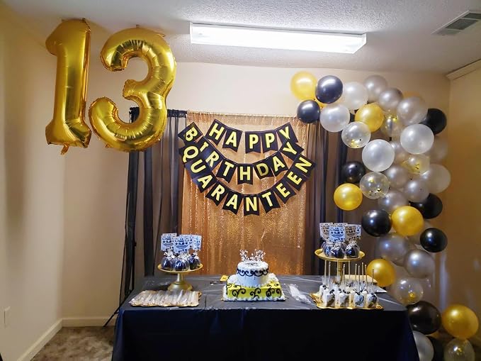 Number Balloon Gold Number 6 for 6 16 Birthday Party Decorations, 40 Inch | - Image 4