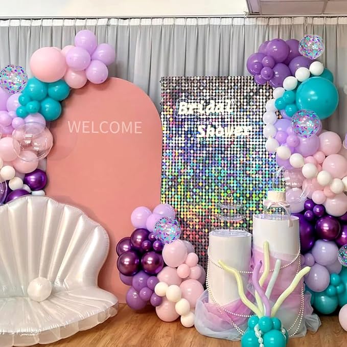 Mermaid Balloon Garland Arch Kit - Image 7