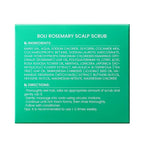 BOLI Scalp Scrub, Rosemary Tea Tree Scrup Exfoliator Shampoo, Gentle Scalp Treatment with Mint Oil, Itchy Relief Scalp Massager (8.81 oz)