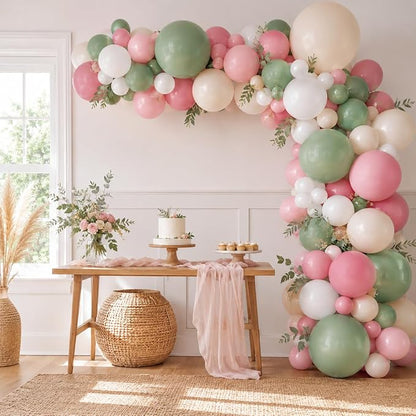 Pink and Green Balloons - Image 6