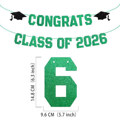 Pre-Strung Congrats Banner for Graduation - Image 2