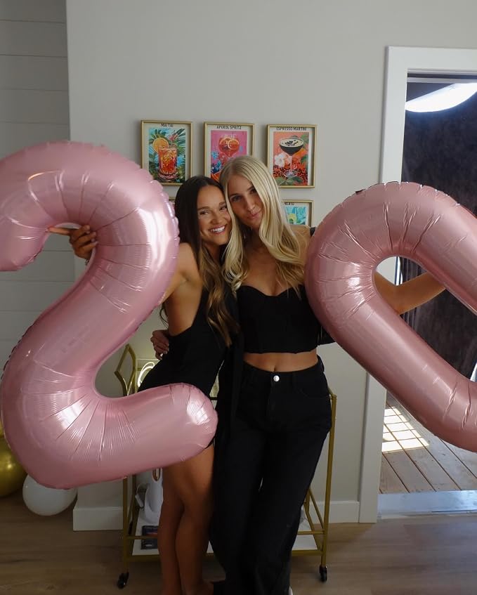 Pastel Pink 2 Balloon - Image 3