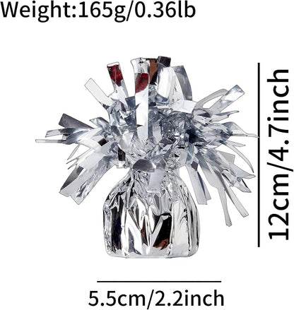 Balloon Weights, 12 Pieces, Weight 0.36Lb | Aluminum Foil, Suitable - Image 2