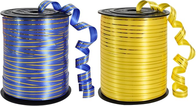 TONIFUL 500 Yards Blue and Gold by TONIFUL