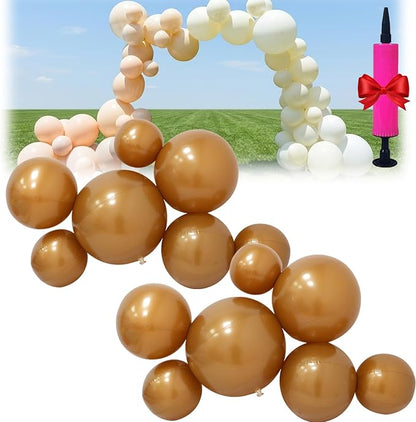 Reusable Inflatable Balloon Garland Arch Kit, 43in/15in Linked Pvc Balloons by Unknown