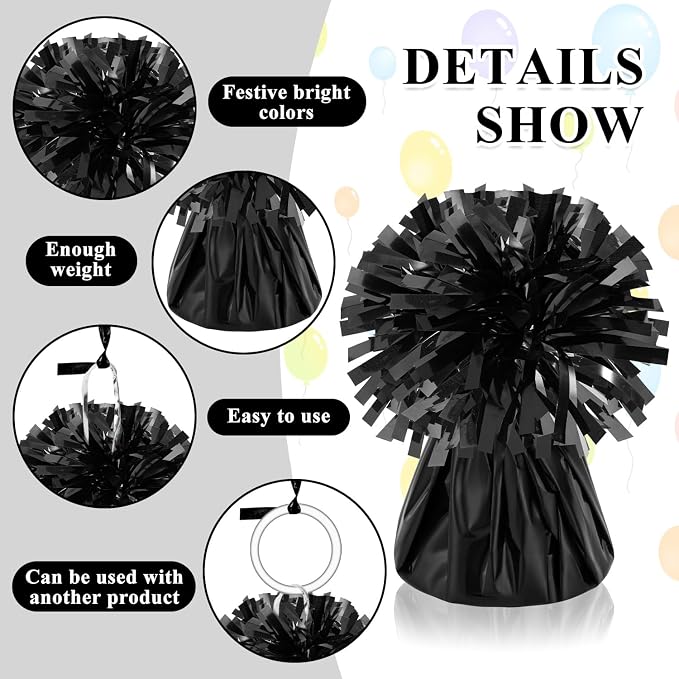 24 PCS Balloon Weights Metallic Anchor, Balloon Holder Heavy Weights | - Image 3