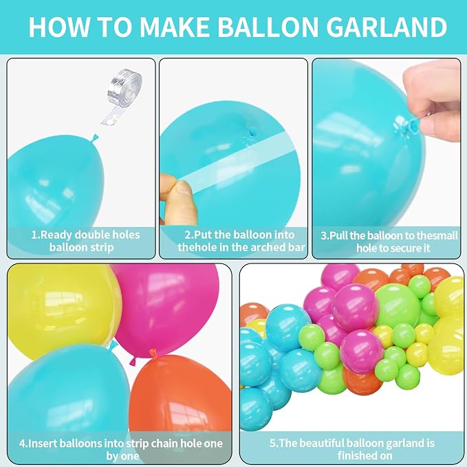 Tropical Balloons Arch Kit - Image 4