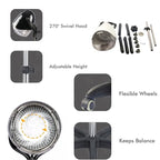 White,A,Wall Mounted Hair Dryer,Fast Hair Drying Low Noise,Timer 0-60 Min,Steamer Hat Deep Conditioning Heat Steaming Salon Equipment Hooded Machine Used in Hair Processor