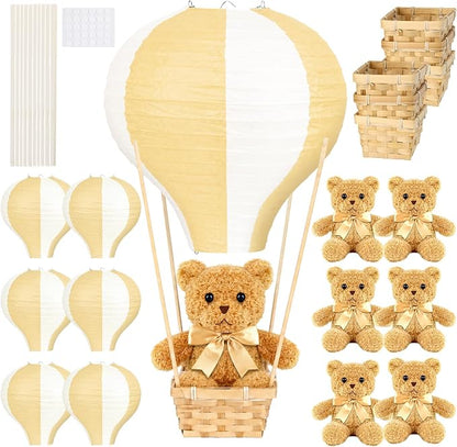 6 Sets Hot Air Balloon Decorations Table Centerpieces by ACMEE