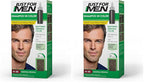 Just For Men Shampoo-In Color (Formerly Original Formula), Mens Hair Color with Keratin and Vitamin E for Stronger Hair - Medium Brown, H-35, Pack of 2