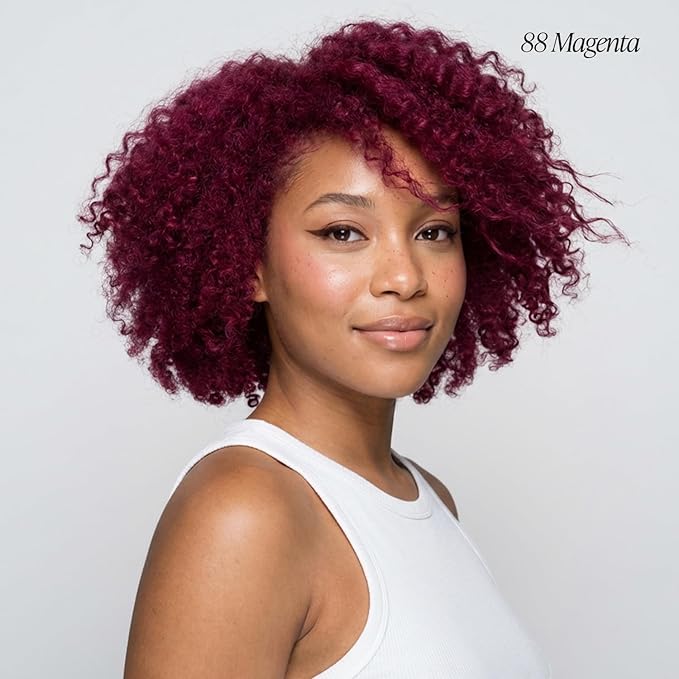 Adore Semi Permanent Hair Color (088 Magenta) | Vegan & Cruelty-Free Pink Hair Dye | No Ammonia, No Peroxide, No Alcohol | 4 Fl Oz (Pack of 1)