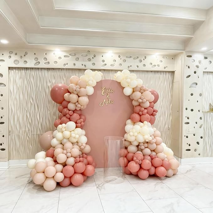 Pink and Gold Balloons for Baby Shower Wedding Bridal Shower Decorations | - Image 6