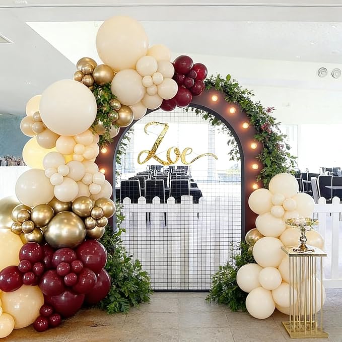 40pcs Burgundy Balloons, 12inch Matte Maroon Balloons | Balloons - Image 5