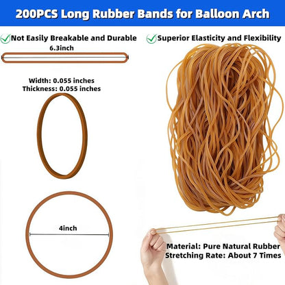10 Pack Clear Balloon Arch Clips - Image 4