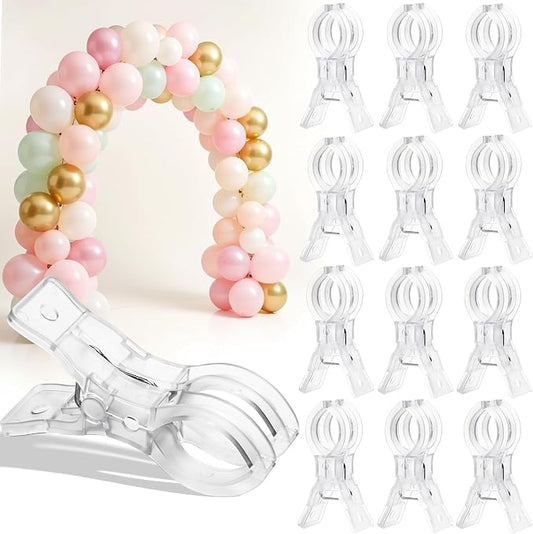 12 Pack Balloon Arch Clips by Unknown