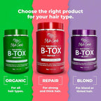 I Belli Capelli Ravenna Repair Hair B-tox -Cirugia Capilar para el Cabello, Formaldehyde-Free- B-tox Capilar Para El Cabello, Long Lasting Anti-Frizz,B-tox Hair Treatment, Pack of 2 (35.2 oz/1kg)