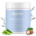 Deep Conditioning Hair Mask for Curly and Straight Hair With Macadamia Oil, Hyaluronic Acid & Bamboo Extract, Hydrating for Dry Damaged, Helps Repair, Reducing Frizz & Breakage, Vegan 16.90 oz