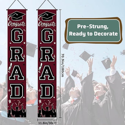 Graduation Decorations 2026 Porch Banner, Graduation Banner Class of 2026 - Image 3
