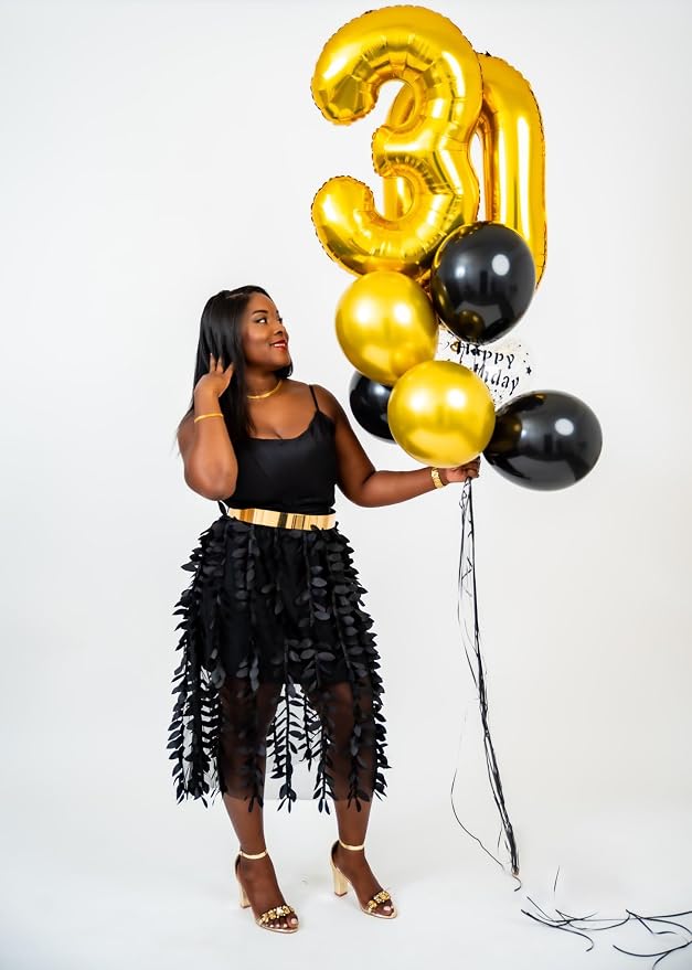 Gold 23 Balloon - Image 9