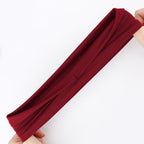 DRESHOW Yoga Sports Headbands for Women Elastic Non-Slip Headbands Workout Running Hair Bands 6 Pack