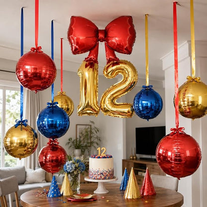 Red Blue Yellow Balloons - Image 2