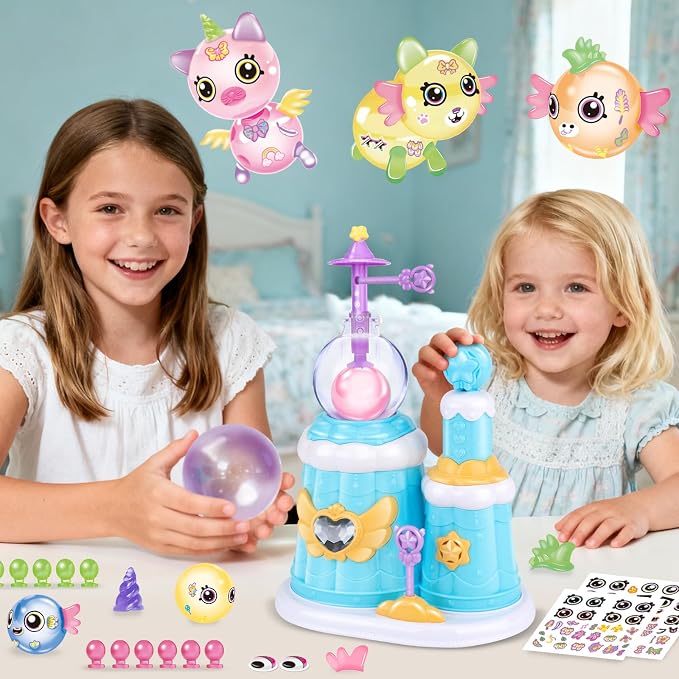 BTEC 195PCS DIY Princess Blue Magic Balloon Craft Kits, Girls Gifts Ages 3+ | - Image 2