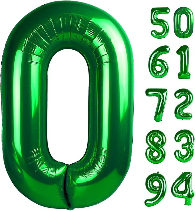 Green 0 Balloon by IWERP